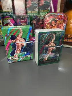 One Piece Learn Together Roronoa Zoro Deck OP12-020 Sealed - Image 2