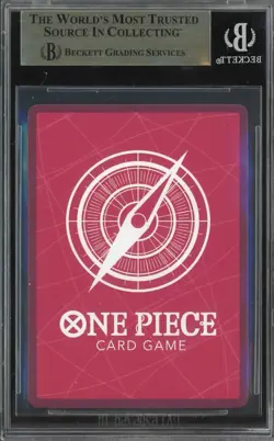 2025 ONE PIECE PROMOS BVB X ONE PIECE MATCH DAY 2025 #003 MONKEY D. LUFFY BGS 10 - Image 3