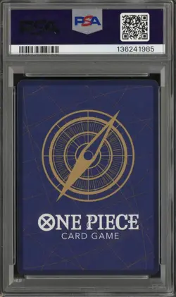 2024 One Piece OP09 EN Manga Alternate Art #051 Buggy PSA 10 GEM MINT - Image 3