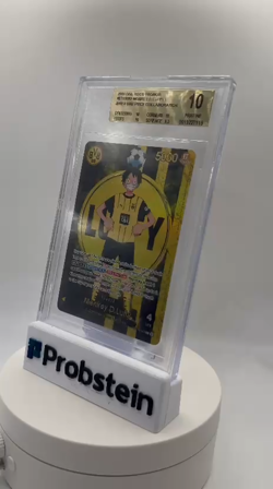 2025 ONE PIECE PROMOS BVB X ONE PIECE MATCH DAY 2025 #003 MONKEY D. LUFFY BGS 10 - Image 2