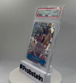 2024 One Piece OP07 EN Manga Alternate Art #051 Boa Hancock PSA 10 GEM MINT - Image 2