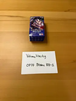 One Piece CG OP-14 The Azure Sea's Seven Sleeved Booster Packs Lot Of 10 [1] - Image 3