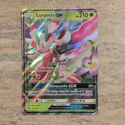 Pokemon Lurantis GX 15/149 Sun & Moon Full Art Ultra Rare Holo 210HP TCG Card - Image 1