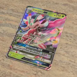 Pokemon Lurantis GX 15/149 Sun & Moon Full Art Ultra Rare Holo 210HP TCG Card - Image 2
