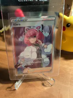 Klara Full Art Trainer Swsh302 Black Star Promo. Near Mint-Mint+Card. - Image 3