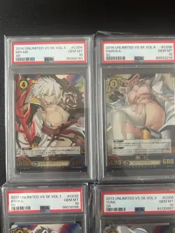 Unlimited Vs Senran Kagura Psa 10 Lot Of 6 Cards. Tcg Holo - Image 2