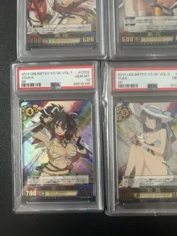 Unlimited Vs Senran Kagura Psa 10 Lot Of 6 Cards. Tcg Holo - Image 5