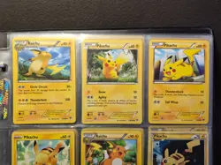 Pikachu & Raichu 9-Card Lot w/ 2010 HGSS03 Black Star Promo Pokemon TCG WOTC 2 - Image 2
