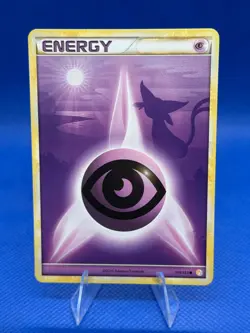 Psychic Energy 119/123 HGSS Non Holo TCG Pokemon Card NM - Image 1