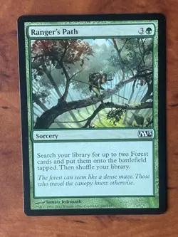 Ranger's Path MTG Magic the Gathering Card LP Lightly Played M13 - Image 1