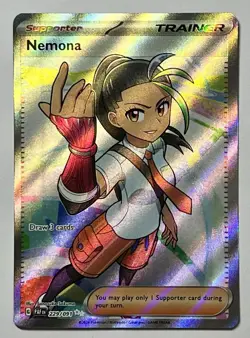 Nemona 229/091 (NM) IR Scarlet & Violet: Paldean Fates 2024 Pokemon Card - Image 1