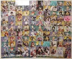 Lot of 100 Weiss Weiβ Schwarz Azur Lane Trading Card set - Image 1