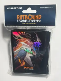 Riftbound League of Legends Miss Fortune 100 Art Card Sleeves SEALED - Image 1