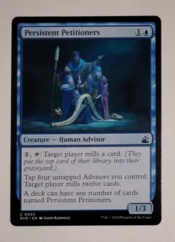 Persistent Petitioners Regular 0053 Common Magic The Gathering Card MTG TCG 2024 - Image 1