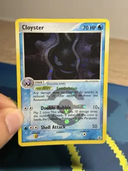 Cloyster 20/112 Reverse Holo Rare Stamped Era EX Fire Red 2004 Pokemon Card LP - Image 3