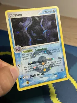 Cloyster 20/112 Reverse Holo Rare Stamped Era EX Fire Red 2004 Pokemon Card LP - Image 4