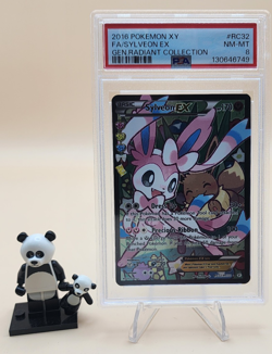 PSA 8 Sylveon Ex Holo RC32 Generations Radiant Collection Pokemon Card TCG - Image 1