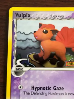 Vulpix 70/101 Holo Pokemon Card 2006 Dragon Frontiers HP50 - Image 3