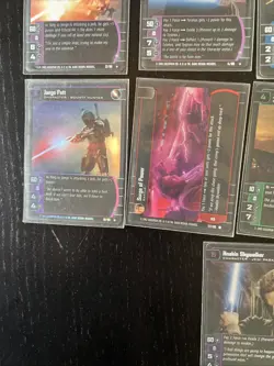Star Wars TCG WOTC Card Game Lot With 9x Foil Cards + 22 Rare Cards - Image 2