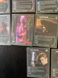 Star Wars TCG WOTC Card Game Lot With 9x Foil Cards + 22 Rare Cards - Image 3
