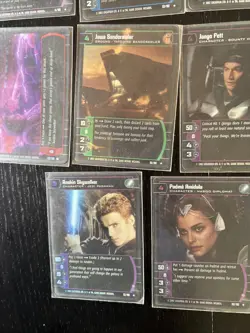 Star Wars TCG WOTC Card Game Lot With 9x Foil Cards + 22 Rare Cards - Image 4