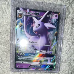Pokemon Espeon GX Holo Promo SM35 Stage 1 200 HP 2017 Psychic TCG Card English - Image 1