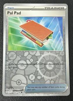 Pal Pad 182/198 Scarlet & Violet Base Reverse Holo Pokemon TCG Card NM - Image 1