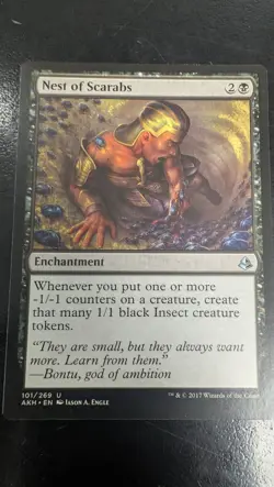 Nest of Scarabs Amonkhet Regular Magic Card - Image 1