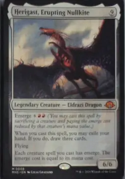 Herigast, Erupting Nullkite - Modern Horizons 3: #8, MTG Nm C289 - Image 1