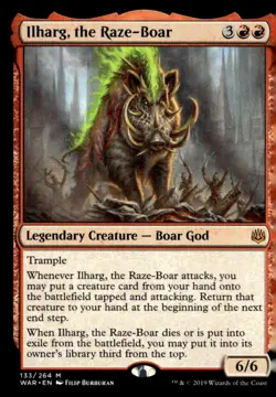 War of the Spark #133 Ilharg, the Raze-Boar - Image 1