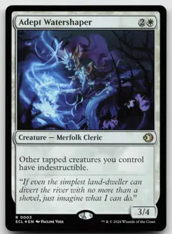 Adept Watershaper R Foil Lorwyn Eclipsed 3 NM - Image 1