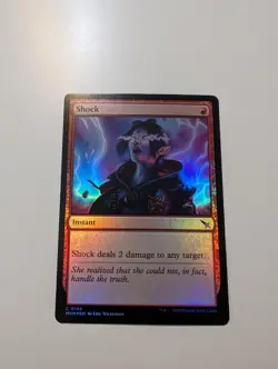 MTG - Shock (Foil) - Murders at Karlov Manor NM/M - Image 1