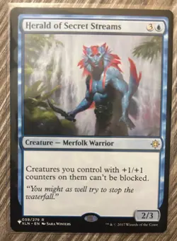 MTG / Herald of Secret Streams / XLN / #59 / Regular / Rare / NM - Image 1