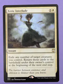 MTG Magic The Gathering: Kaldheim Commander: Eerie Interlude #022 - NM - Image 1