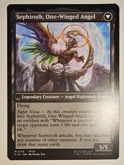 Sephiroth, Fabled SOLDIER NM M Non-Foil MTG Final Fantasy Regular - Image 2