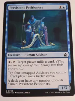 MTG -Persistent Petitioners - Ravnica Remastered - Image 1