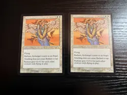 Radiant, Archangel X 2 Magic the Gathering mtg played condition - Image 1