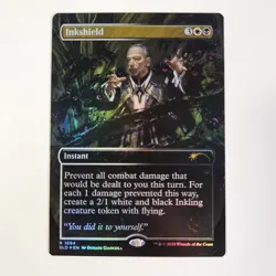 Inkshield Foil Secret Lair Sheldon's Spellbook MTG SLD Magic - Image 1