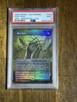 MTG - Mox Opal - Double Masters #362 - Borderless Foil - Image 1