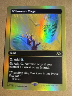Willowrush Verge (First-Place Foil) Aetherdrift Foil - Image 1
