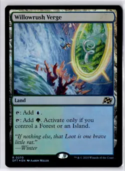 Willowrush Verge Aetherdrift Foil NM R 0270 - Image 1