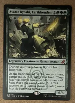 Avatar Kyoshi, Earthbender - Avatar: The Last Airbender: Eternal TLE - NM MTG - Image 1