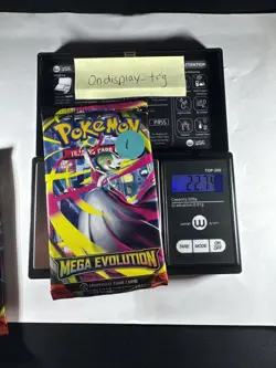 (HEAVY) 22.74g Pokemon TCG Mega Evolution Booster Pack (SEALED)✅ - Image 1