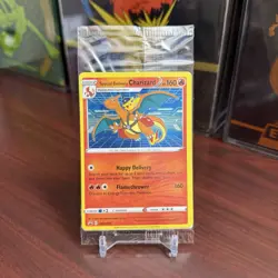 Special Delivery Charizard Pokemon Center Promo Card Holo (SWSH075) - SEALED - Image 1