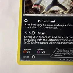 Pokemon Card Zoroark BW19 Promo Holo Black & White Rare LP 2011 - Image 5
