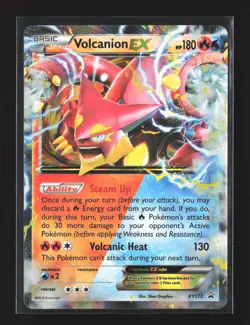 Pokemon XY Promos #XY173 Promo Volcanion EX - Image 1