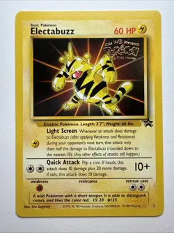 Electabuzz - 2 - Promo (WB) - Pokemon Wizards Black Star Promos - Image 1