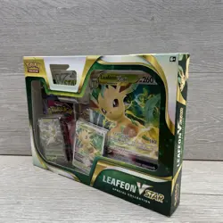 Pokemon TCG Leafeon Vstar Special Collection Box Sealed - Image 3