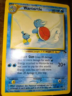 2001 Pokemon Southern Islands Wartortle #15 - Image 3