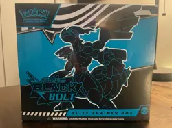 Pokemon Black Bolt - Elite Trainer Box ETB TCG Scarlet & Violet New Sealed - Image 1